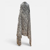 Sarong Fringe Vest