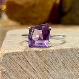 Amethyst Free Form Ring Size 10