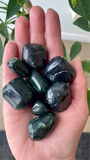 Green Kyanite Tumble Stone