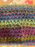 Crochet Purple Rainbow Headband