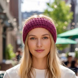 Crochet Headband *- Baby Alpaca