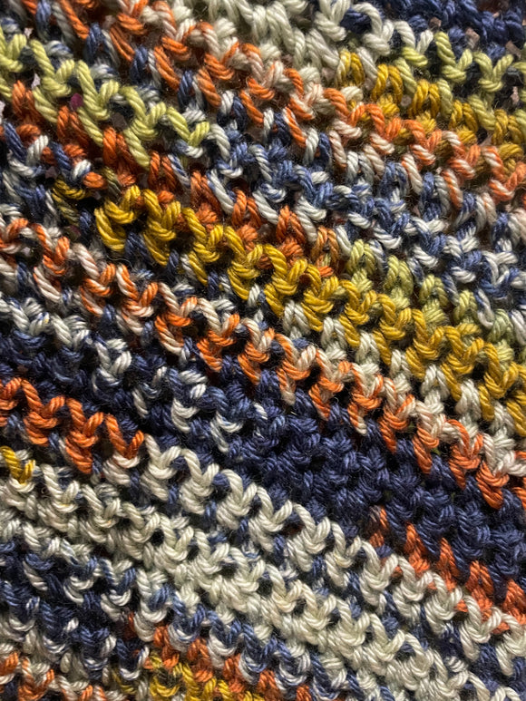 Crochet 1 Sleeve Shawl - Equinox