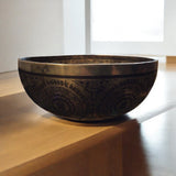 Tibetan Singing Bowl - Notes E and A, Harmonic Bowl - Solar Plexus, Third Eye