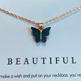 Butterfly Wish Necklaces