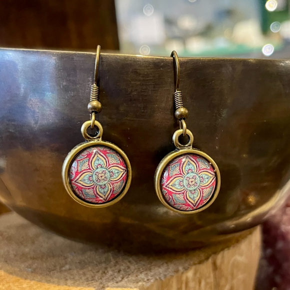 Nepal Mandala Earrings