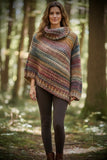 Crochet Single Sleeve Shawl by Wojo