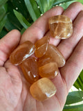 Honey Calcite Tumble - A Grade