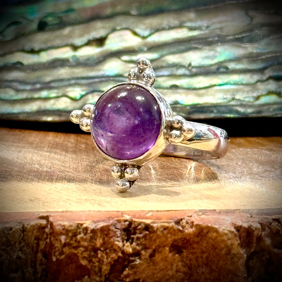 Amethyst Ring Size 5