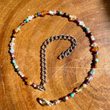 Crystal Beaded Anklet - By Wojo