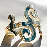 Swirl Ring Size 7 Sterling Silver