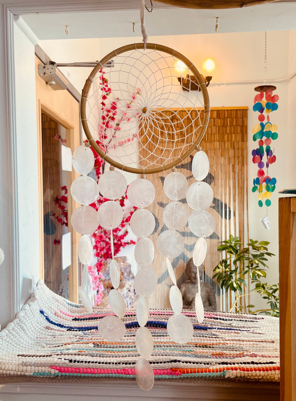 Capiz Shell Dreamcatcher Chimes