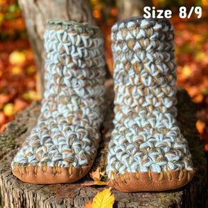 Crochet Slippers - Women’s Size 8/9 Mid Rise