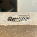 Silver Band Ring Size 10