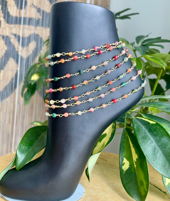 Confetti Anklets - By Wojo