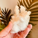 White Calcite Cluster