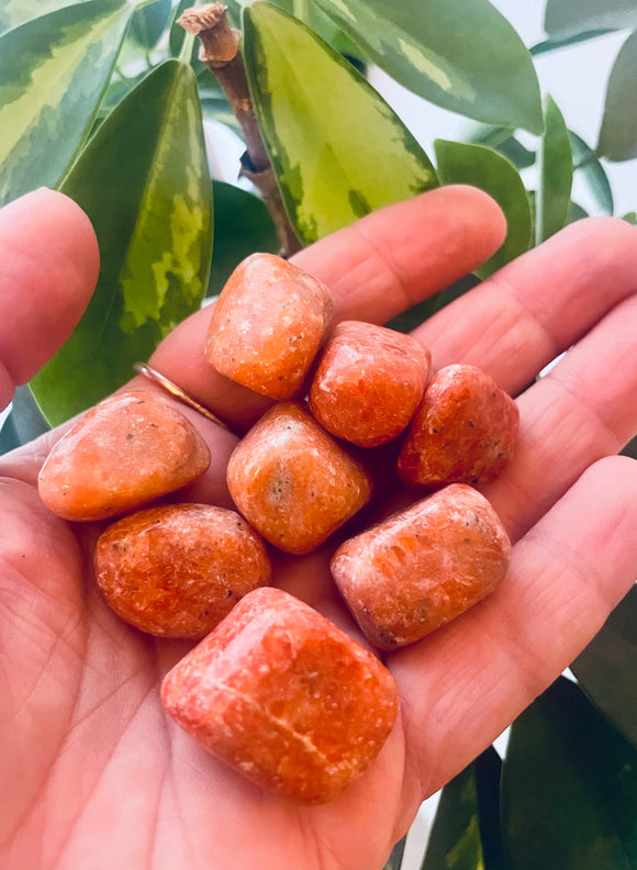 Orchid Calcite Tumble Stone