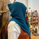 Crochet Hood Scarf *- Twilight
