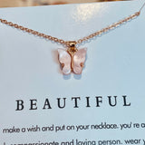 Butterfly Wish Necklaces