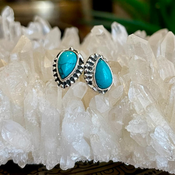 Turquoise Stud Earrings