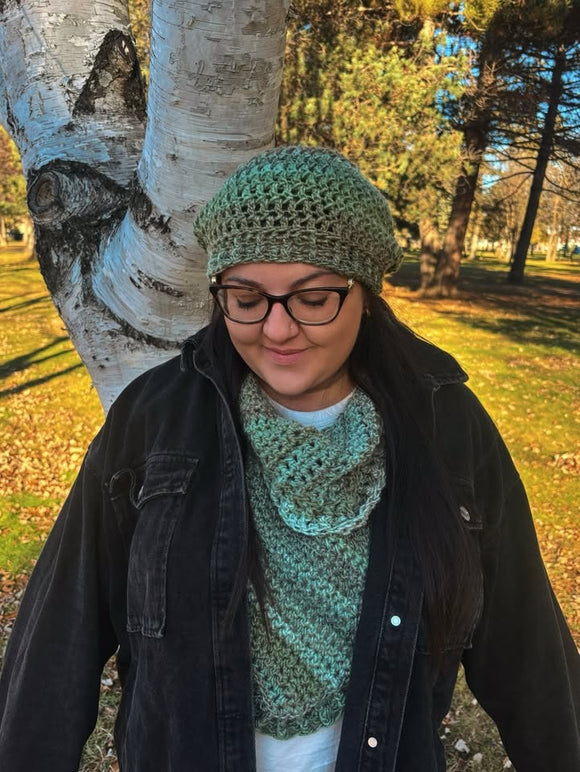 Crochet Shrug * - Green - By Wojo