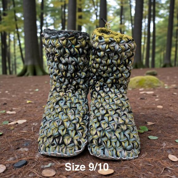 Slippers * - Size 9/10 Mid Rise Green Teals