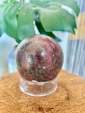 Ruby in Kyanite Sphere