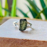 Moldavite Ring Size 5