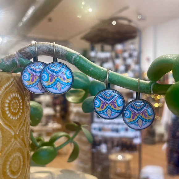 Nepal Mandala Earrings