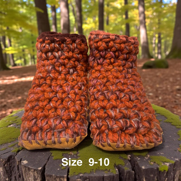 Slippers * - Size 9/10 Low Rise Pink Orange