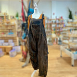 Acid Wash Overalls *- Size XL - Straight Leg