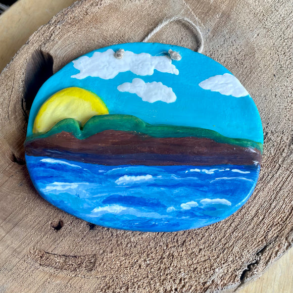 Sleeping Giant Sunny Day Hanger - Clay By Wojo