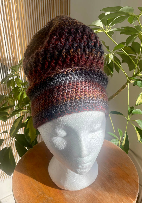 Crochet Hat - Autumn Storm