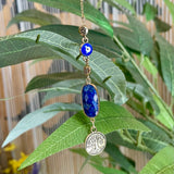 Lapis Lazuli Hair Clip by Wojo