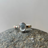 Blue Topaz Ring Size 8