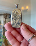 Dendritic Limestone Pendant