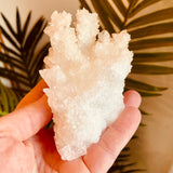 White Calcite Cluster
