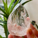 Clear Quartz Flame
