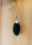 Jade Pendant -Hand Carved BC Jade By Bob Deschamps