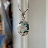 Moss Agate Pendant