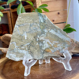 Natural Pyrite Speckled Quartz in Matrix Slab- Bancroft Ontario