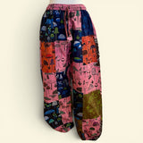 Pink Patch Mushroom Joggers - One Size, Small-XL