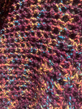 Crochet Sweater - Purple Confetti