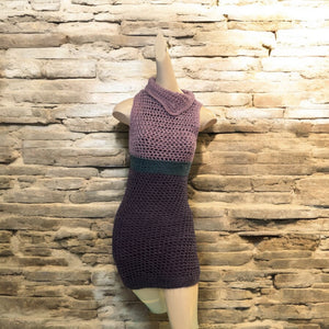 Crochet Tunic Dress - Size Small