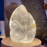 Clear Quartz Flame