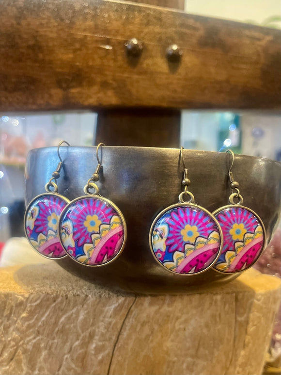 Nepal Mandala Earrings