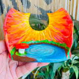 Sunset Incense Burner - Clay by Wojo