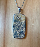 Dendritic Limestone Pendant