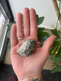 Apache Tear Obsidian Palm Stone