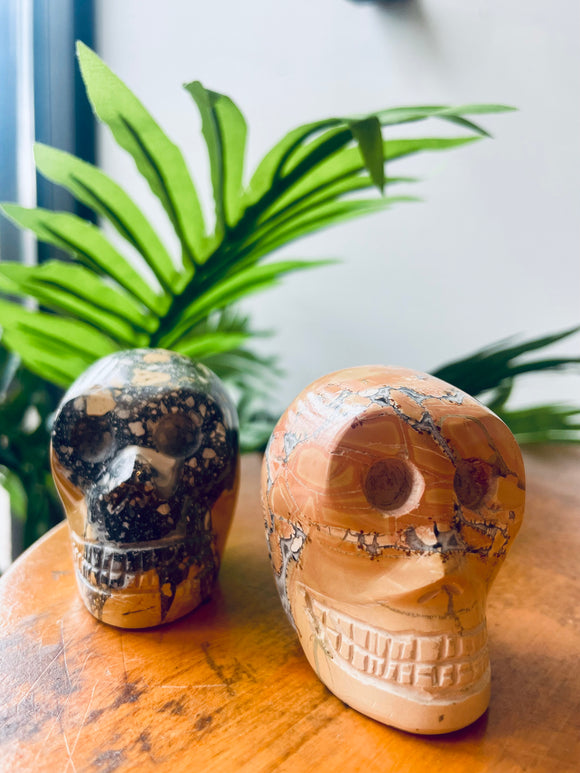 Maligano Jasper Skull