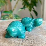 Green Aventurine Tortoise Figurines